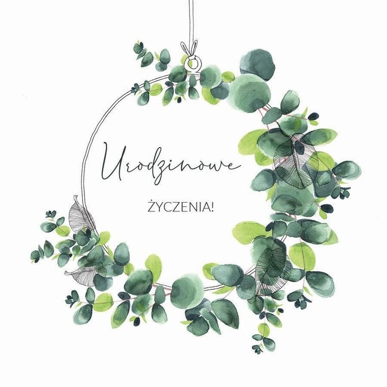 Clear Creations, Swarovski, karnet, kwadrat, Urodziny,