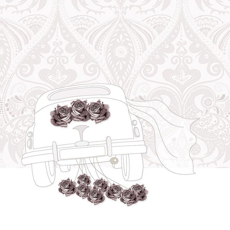 Clear Creations, Swarovski, karnet, Ślub, samochód