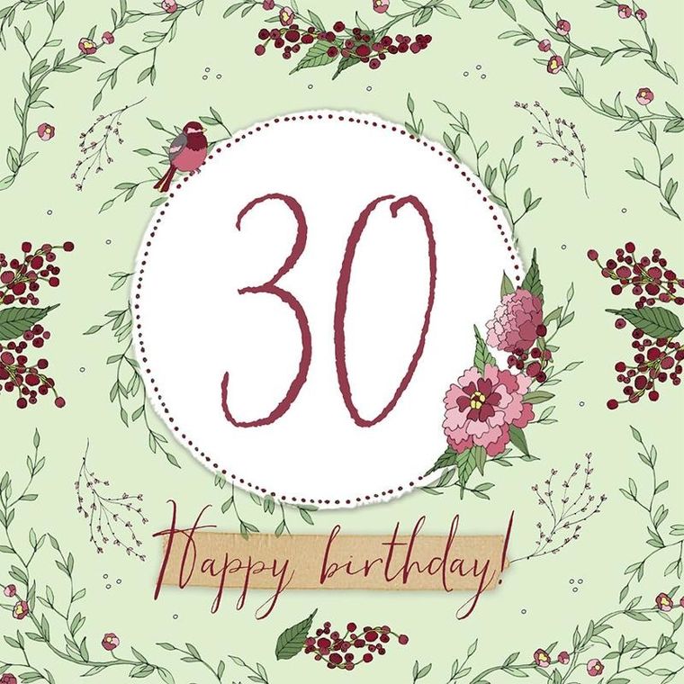 Clear Creations, Swarovski, karnet, urodziny 30