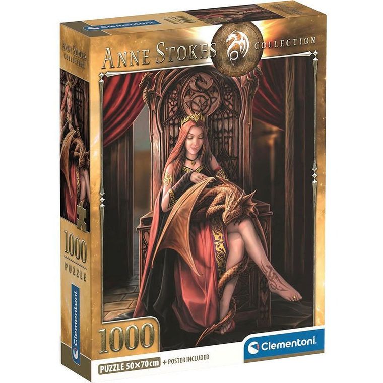 Clementoni, Anne Stokes Collection, Friends Forever, puzzle, 1000 elementów