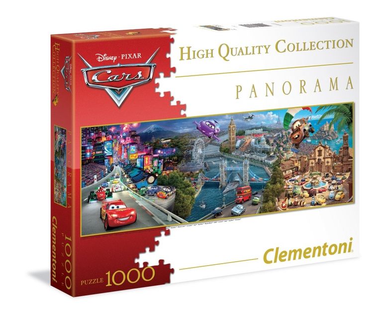 Clementoni, Auta, puzzle, 1000 elementów