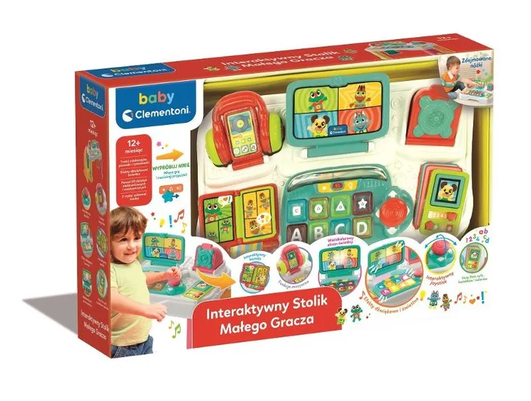 Clementoni, Baby, Interaktywny Stolik Małego Gracza