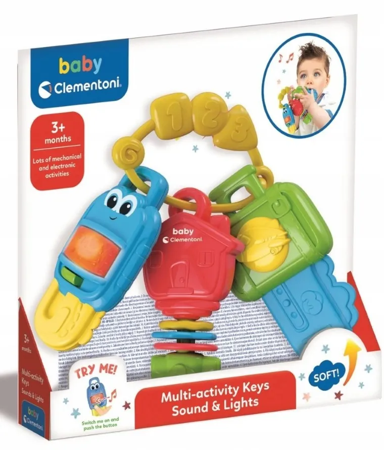 Clementoni, Baby, kluczyki elektroniczne