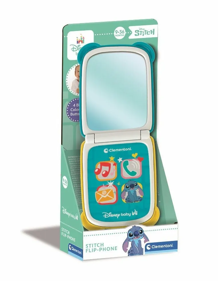 Clementoni, Baby, Lilo i Stitch, telefonik, zabawka interaktywna
