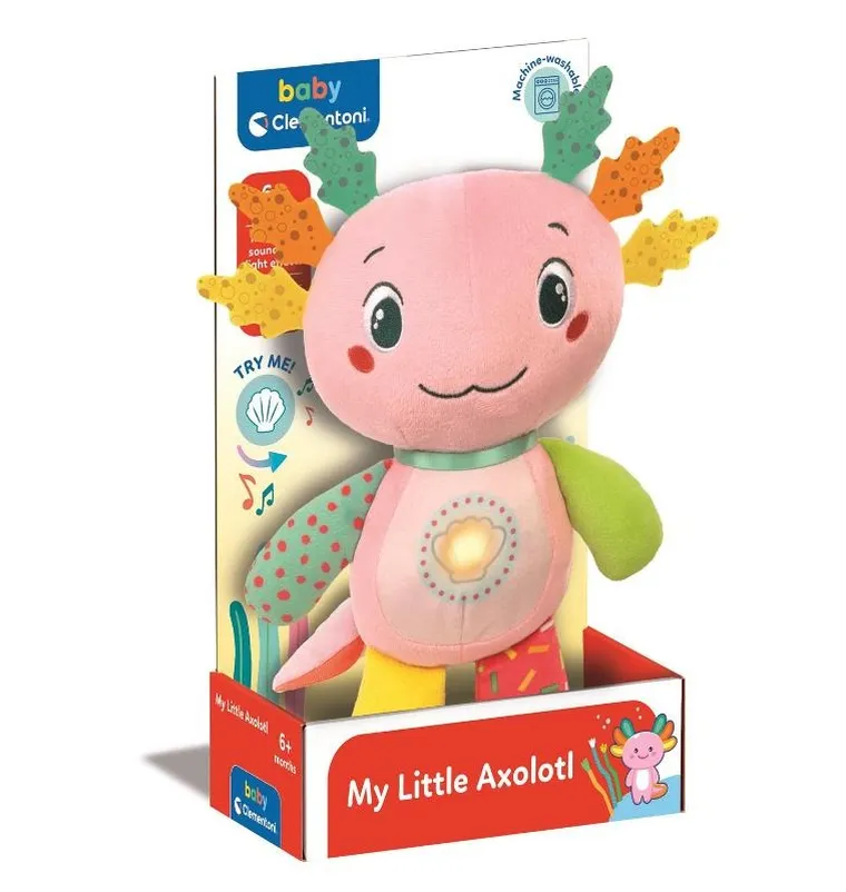 Clementoni, Baby, My Little Aksolotl, maskotka interaktywna