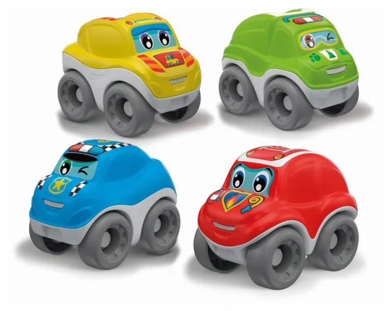 Clementoni, Baby, Przewrotne Samochodziki Ratunkowe, 1 szt.