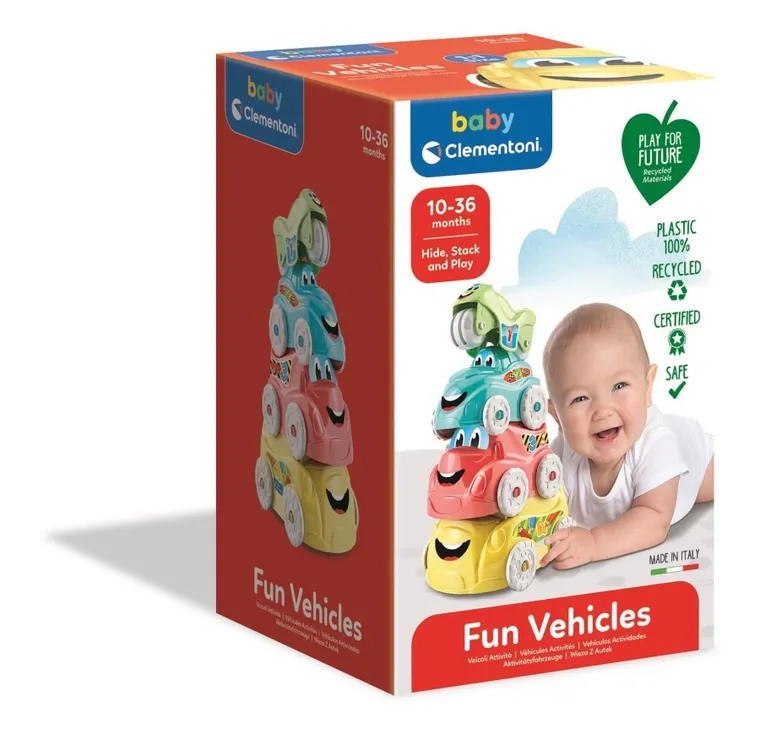 Clementoni, Baby, wieża z autek