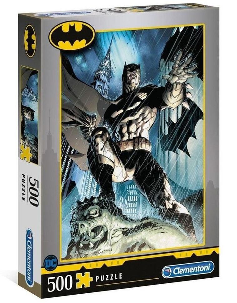 Clementoni, Batman, puzzle, 500 elementów