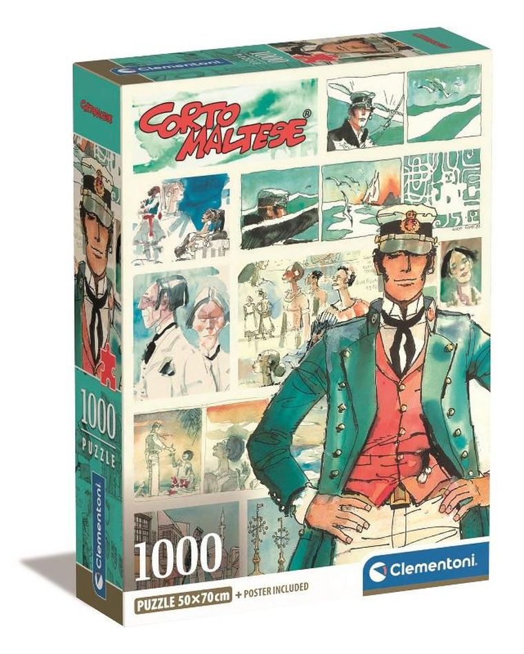 Clementoni, Corto Maltese, puzzle, 1000 elementów