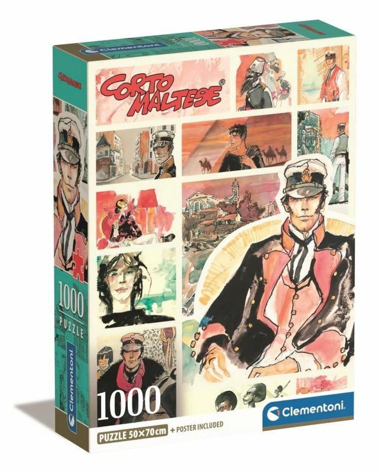 Clementoni, Corto Maltese, puzzle, 1000 elementów