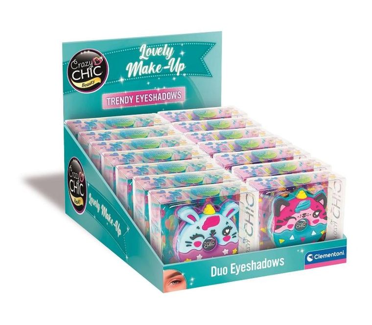 Clementoni, Crazy Chic, Donat, zestaw cieni do powiek