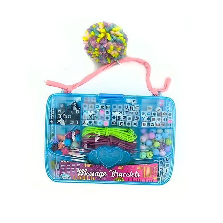 Clementoni, Crazy Chic, Fabryka wiadomości, zestaw koralików do robienia biżuterii