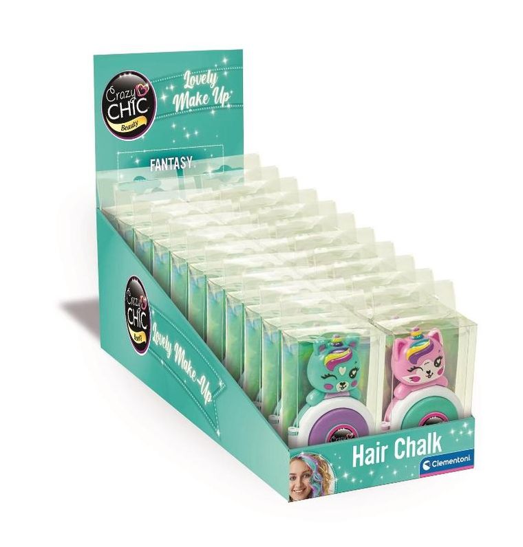 Clementoni, Crazy Chic, Kreda do włosów