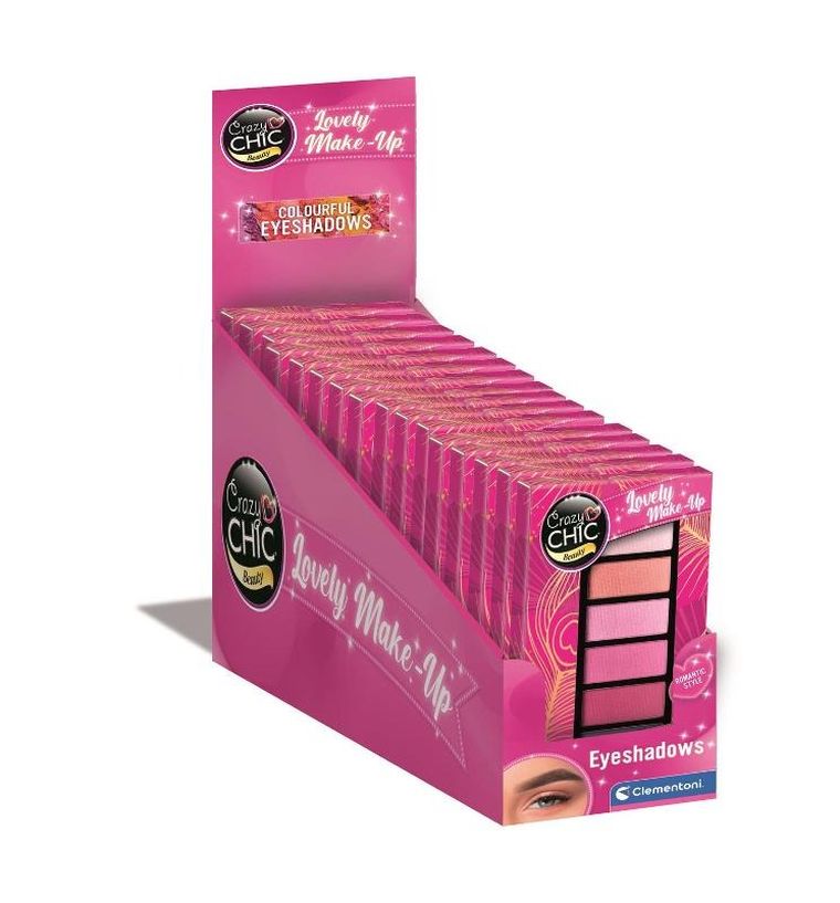 Clementoni, Crazy Chic, Pink Power, paletka do makijażu