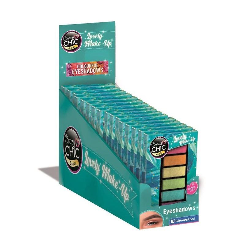 Clementoni, Crazy Chic, Tropical Vibe, paletka do makijażu