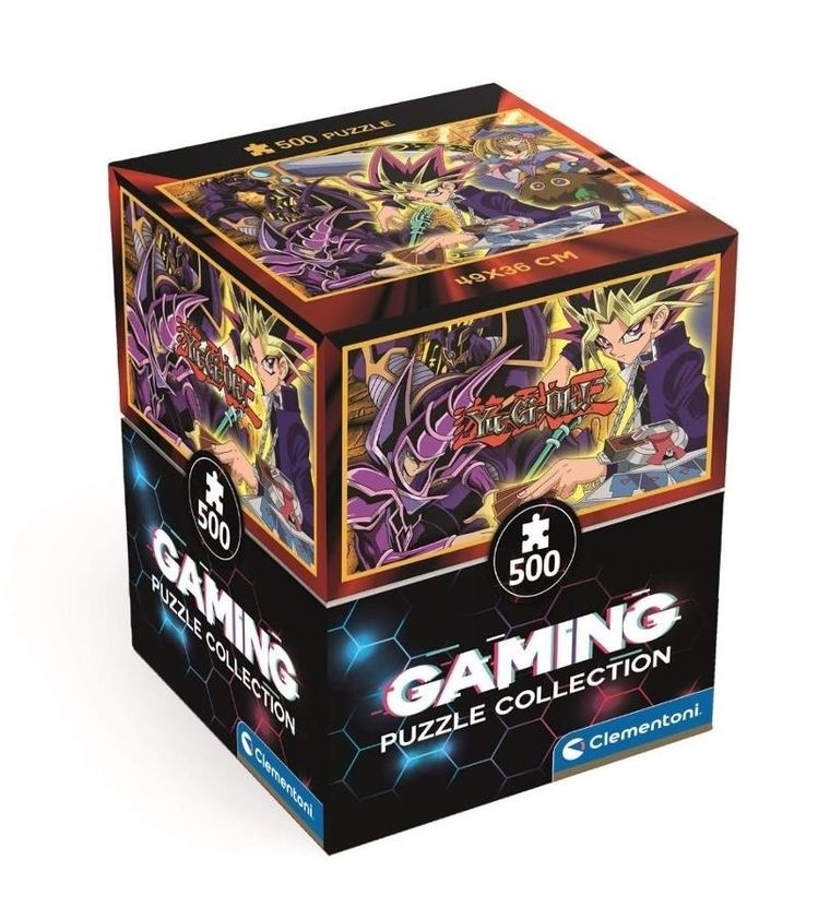 Clementoni, Cubes, Gaming, Yu-Gi-Oh!, puzzle, 500 elementów