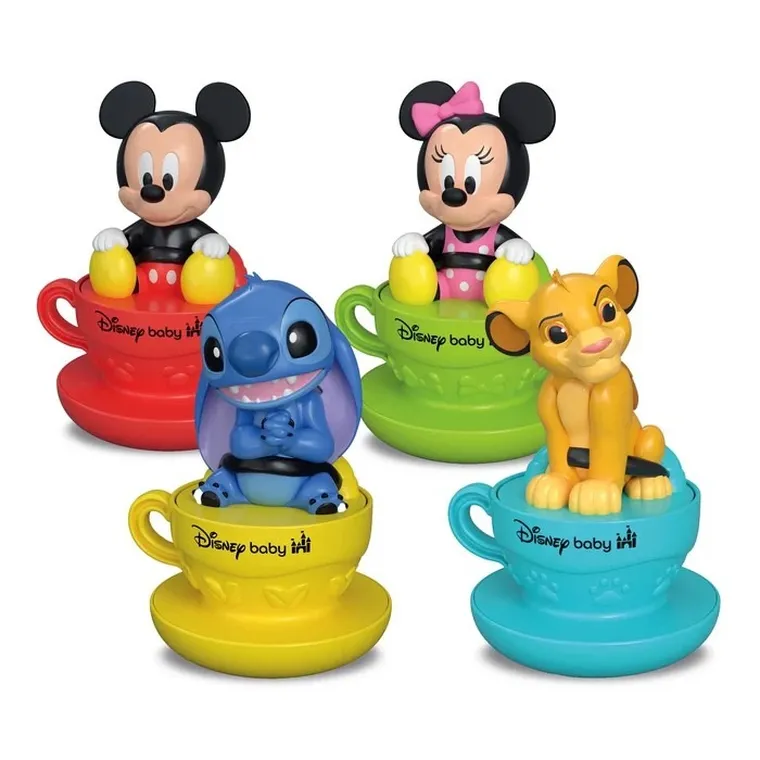 Clementoni, Disney Baby, wirujące kubeczki, 1 szt.