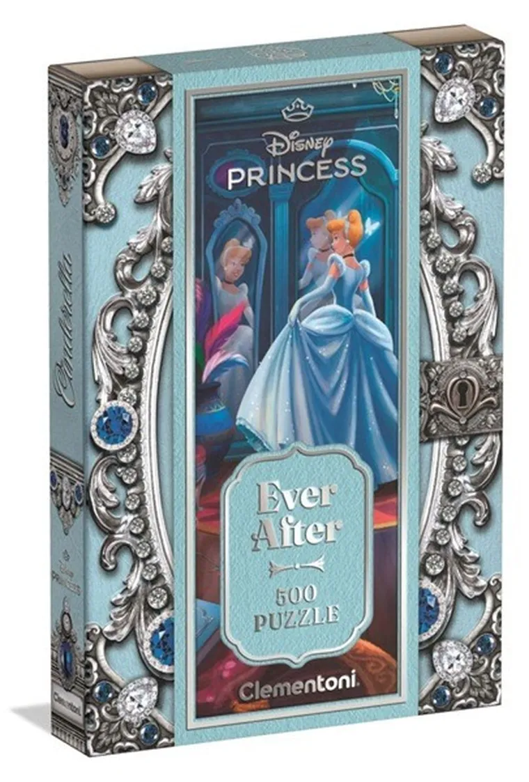 Clementoni, Disney Princess, Ever After, Cinderella, puzzle, 500 elementów
