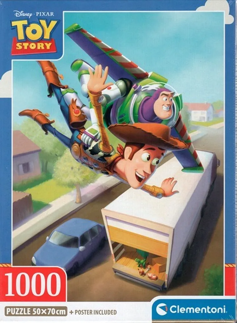 Clementoni, Disney, Toy Story, puzzle, 1000 elementów