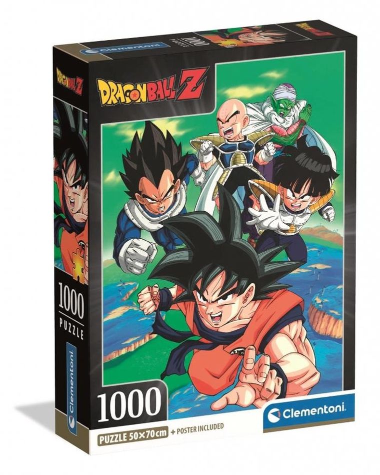 Clementoni, Dragon Ball Z, puzzle, 1000 elementów