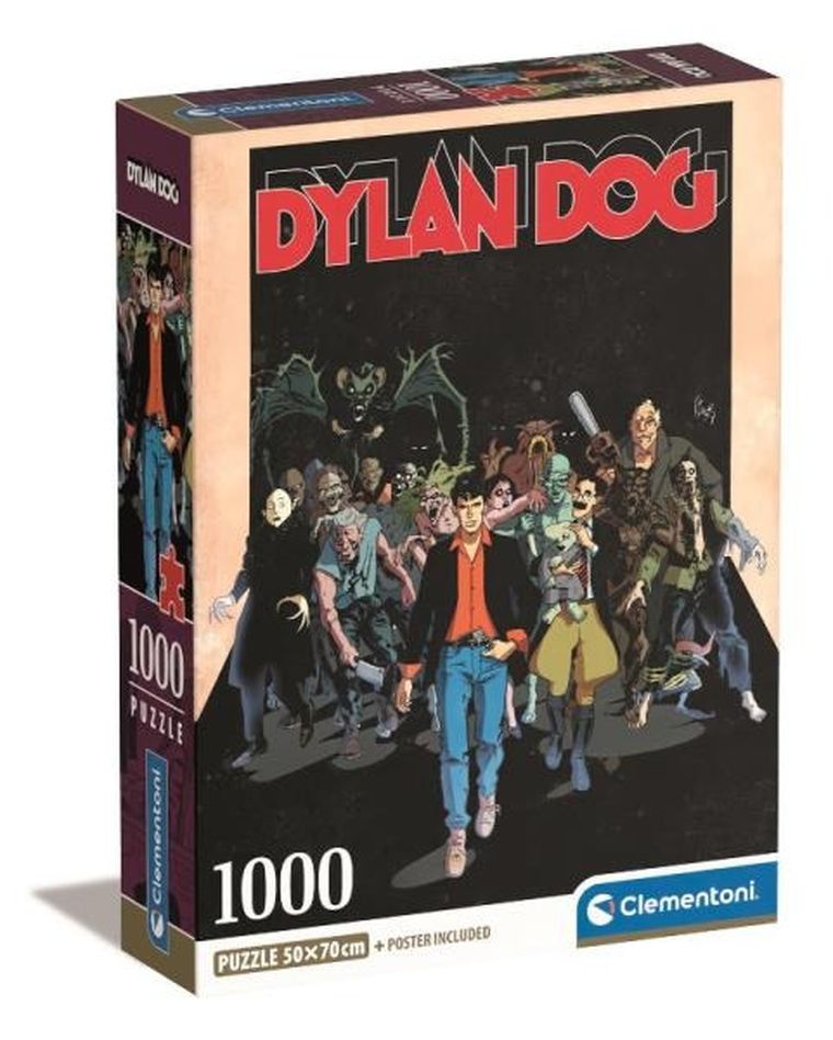 Clementoni, Dylan Dog, puzzle, 1000 elementów