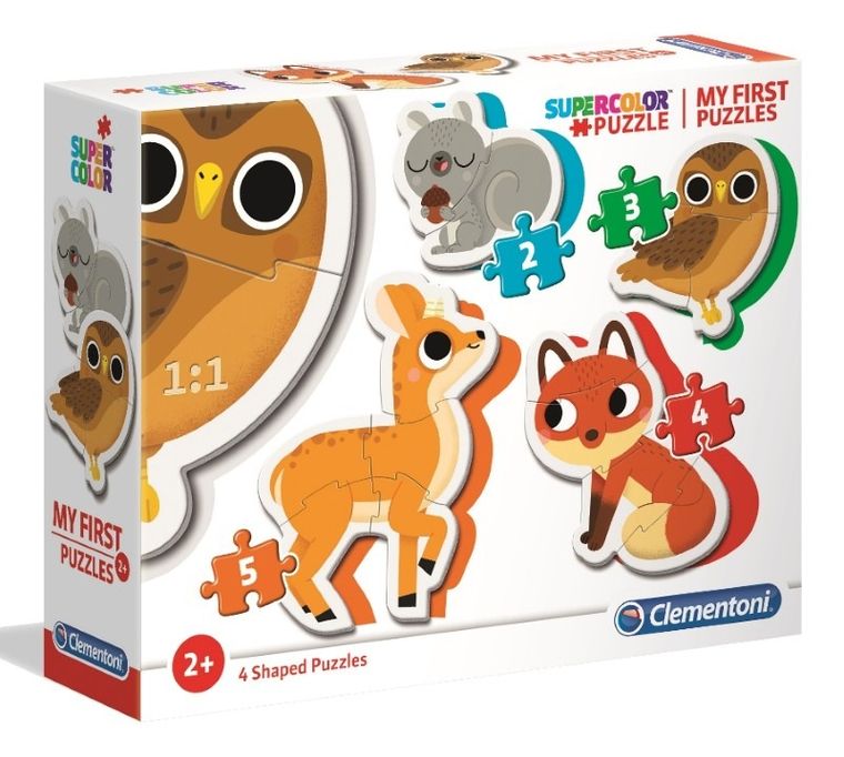Clementoni, Forest Animals, Moje pierwsze puzzle, 30 elementów