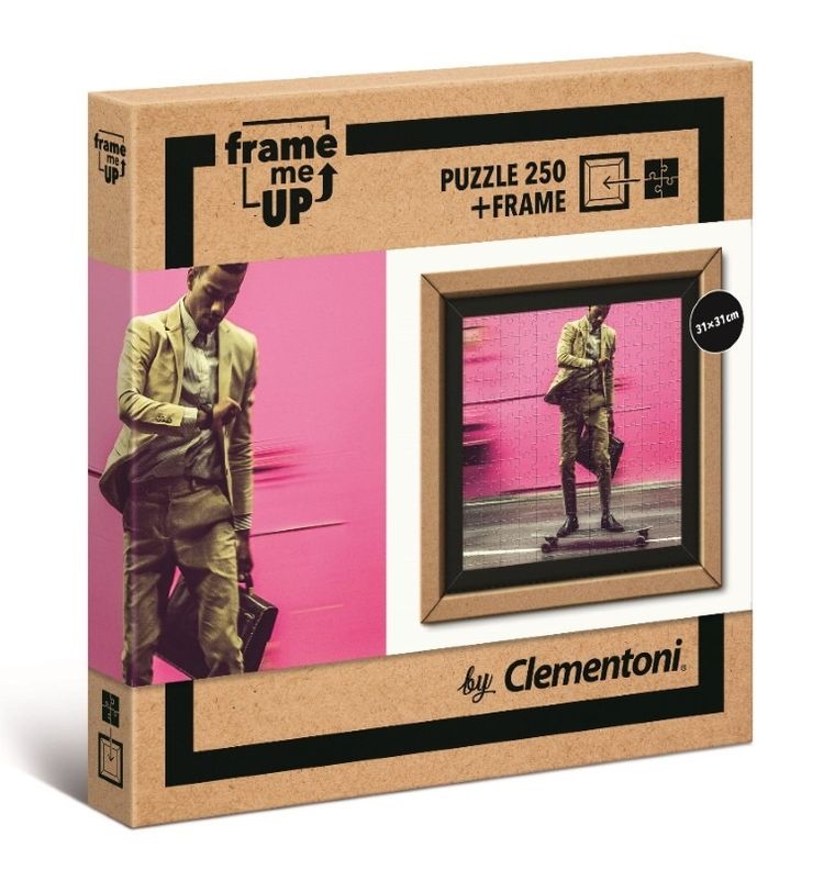 Clementoni, Frame me up, Living faster, puzzle, 250 elementów