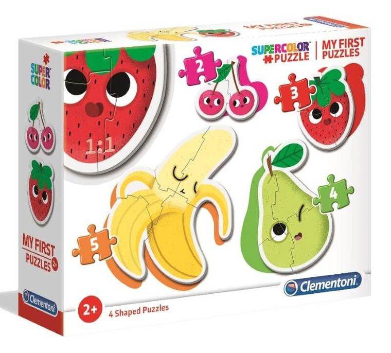 Clementoni, Fruits, Moje pierwsze puzzle, 14 elementów