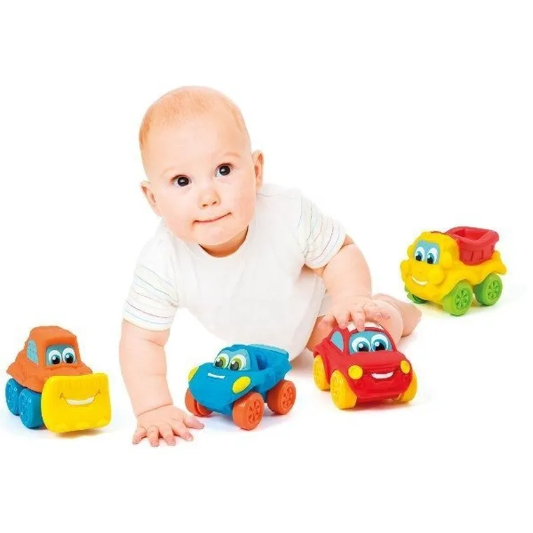 Clementoni, gumowy samochodzik