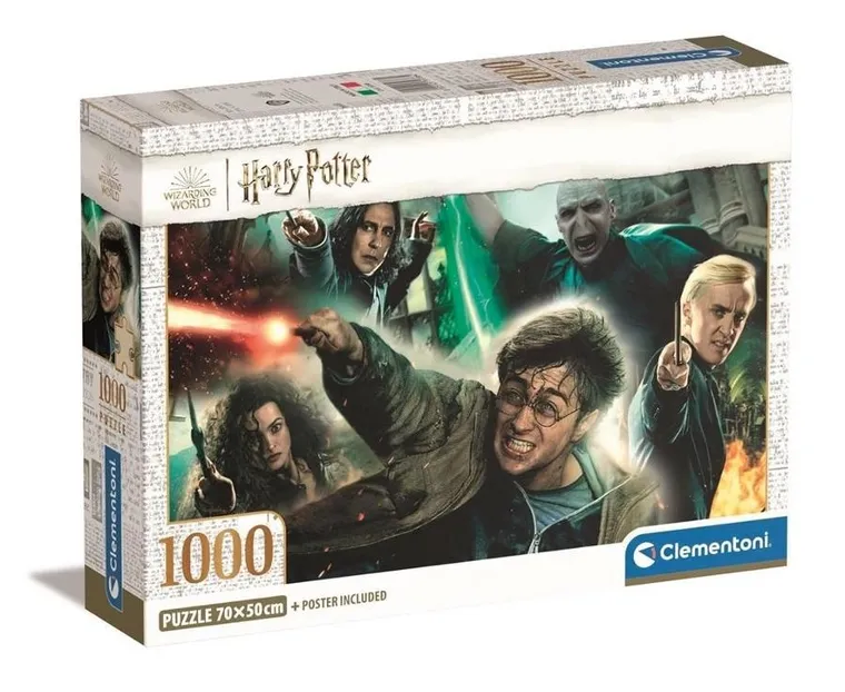 Clementoni, Harry Potter, puzzle, 1000 elementów