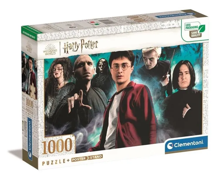 Clementoni, Harry Potter, puzzle, 1000 elementów