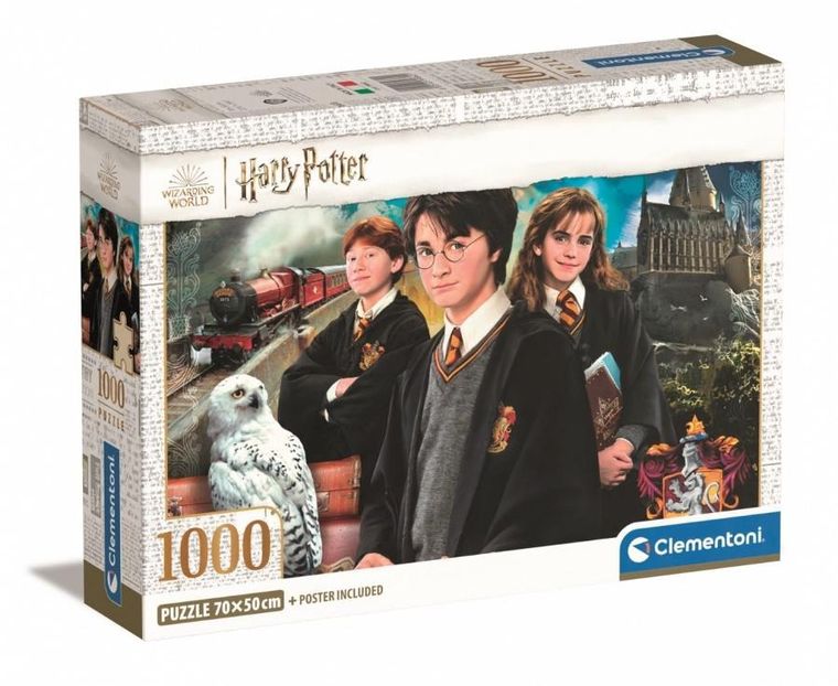 Clementoni, Harry Potter, puzzle, 1000 elementów