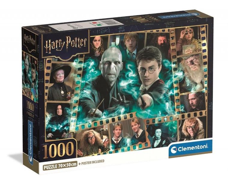 Clementoni, Harry Potter, puzzle, 1000 elementów