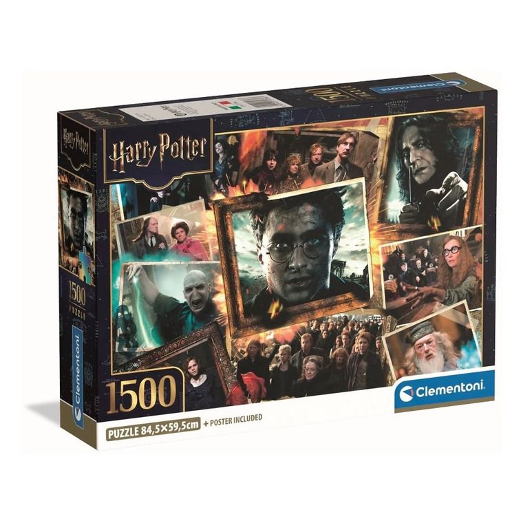 Clementoni, Harry Potter, puzzle, 1500 elementów