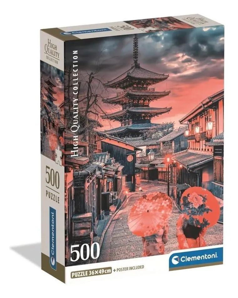 Clementoni, High Quality, Evening In Kyoto, puzzle, 500 elementów