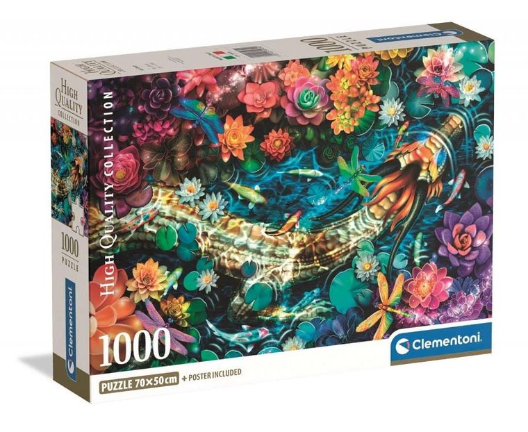 Clementoni, High Quality, Koi River, puzzle, 1000 elementów