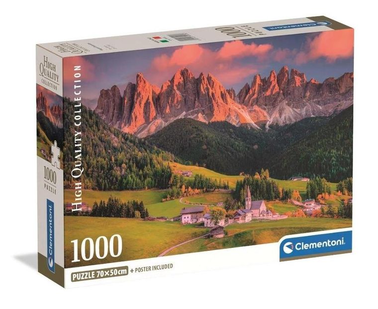 Clementoni, High Quality, Magical Dolomites, puzzle, 1000 elementów
