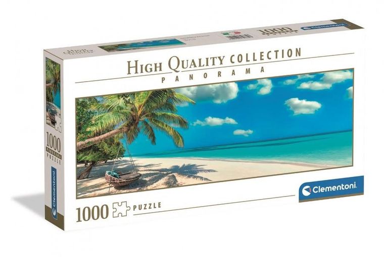 Clementoni, High Quality, Panorama, Swinging By The Ocean, puzzle, 1000 elementów