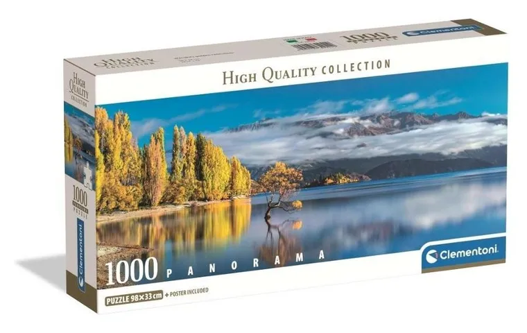 Clementoni, High Quality, Panorama, Wanaka's Golden Reflections, puzzle, 1000 elementów