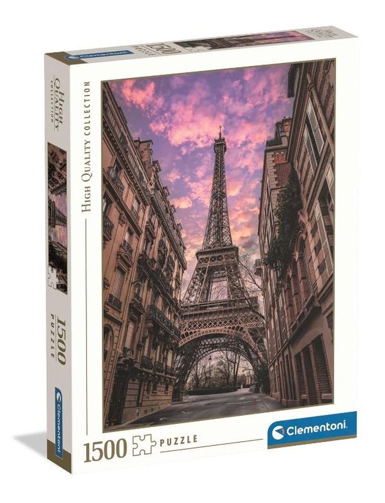 Clementoni, High Quality, Paris Awakens, puzzle, 1500 elementów