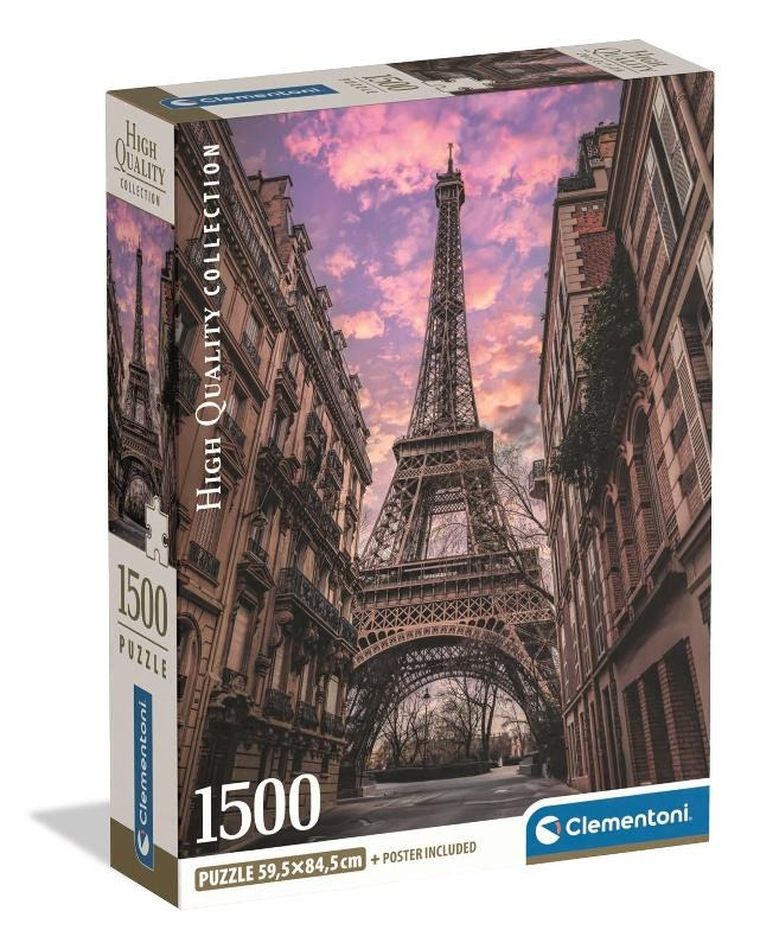 Clementoni, High Quality, Paris Awakens, puzzle, 1500 elementów