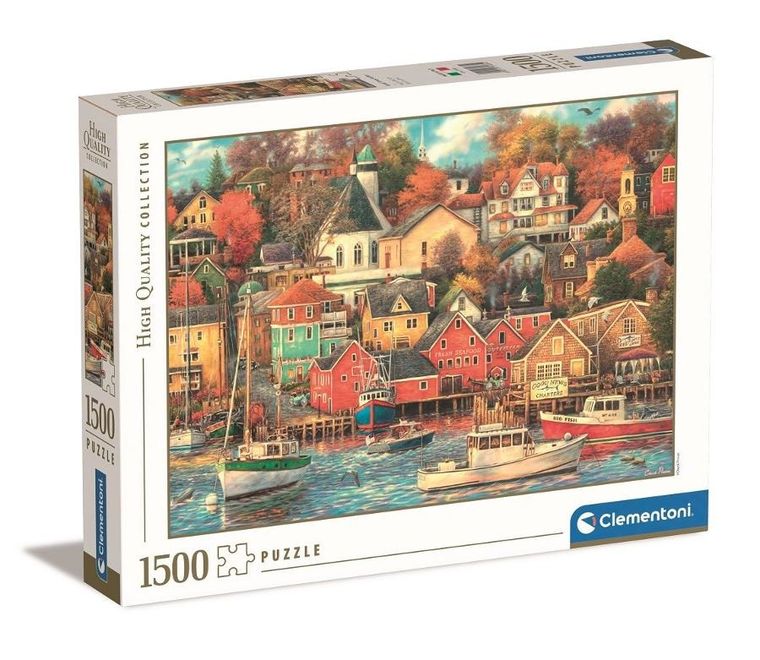 Clementoni, High Quality, Port dobrych czasów, puzzle, 1500 elementów