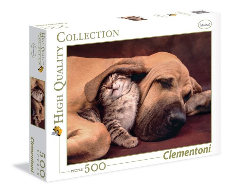 Clementoni, High Quality, Przytulenia, puzzle, 500 elementów