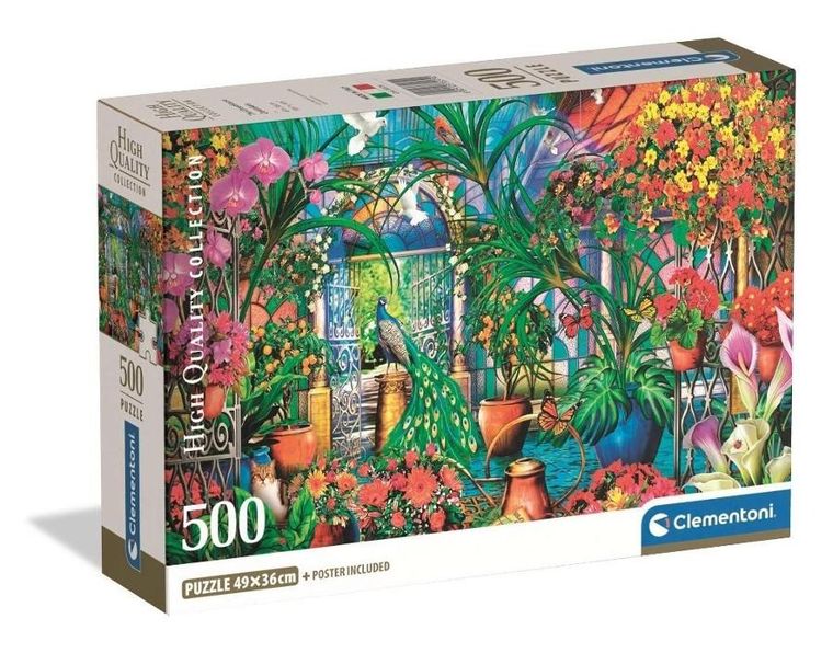 Clementoni, High Quality, The Greenhouse Caretakers, puzzle, 500 elementów