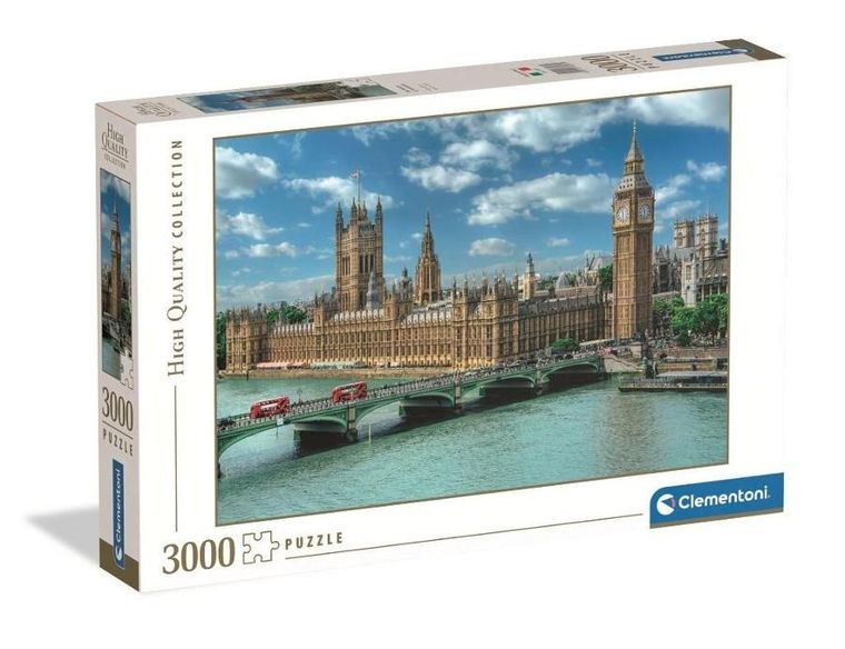 Clementoni, High Quality, The Houses Of Parliament, puzzle, 3000 elementów