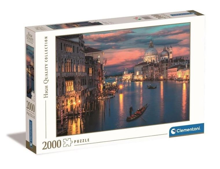 Clementoni, High Quality, The Magnificent Grand Canal, puzzle, 2000 elementów