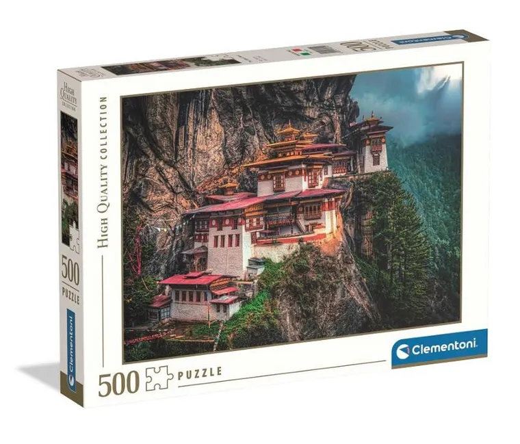 Clementoni, High Quality, The Tiger’s Nest, puzzle, 500 elementów