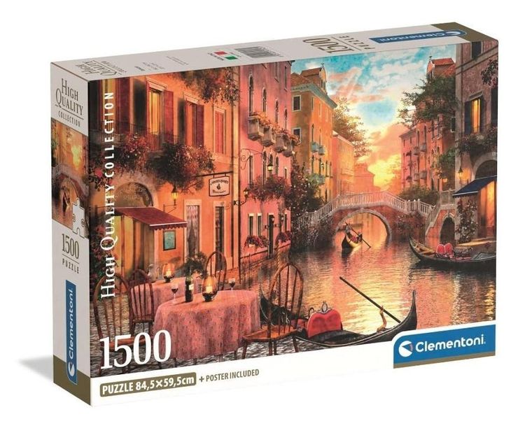 Clementoni, High Quality, Venezia, puzzle, 1500 elementów