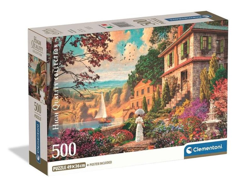 Clementoni, High Quality, Victorian Promenade, puzzle, 500 elementów