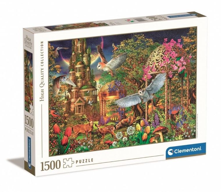 Clementoni, High Quality, Woodland Fantasy Garden, puzzle, 1500 elementów